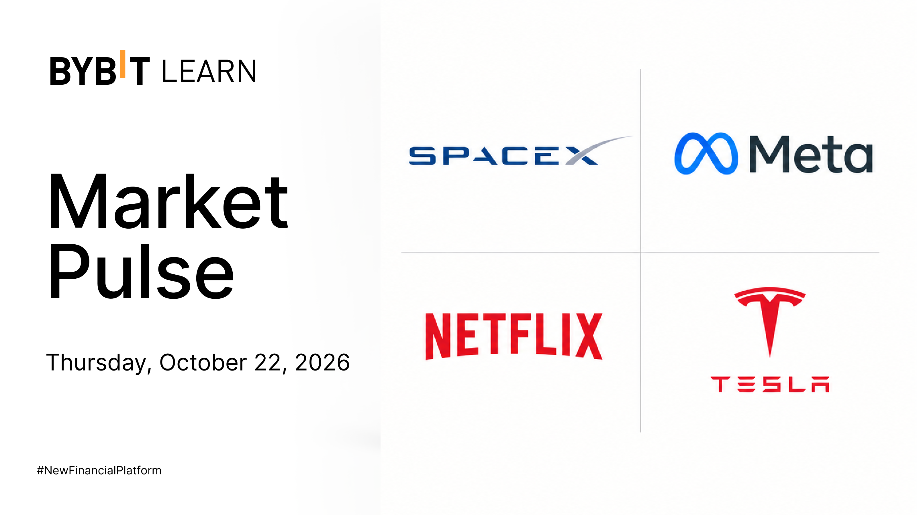 財報後回顧（10月19日至23日）：SpaceX、Netflix、Meta 和 Tesla