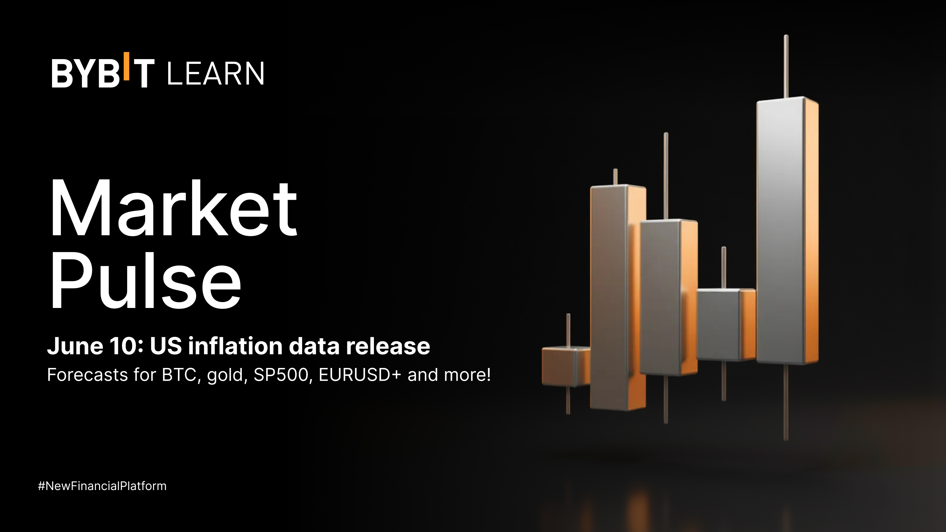 Forecasts: US inflation data due today (Wed, June 10). Here’s how BTC, gold, SP500 etc. may react.