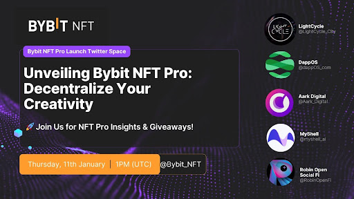 隆重推出 Bybit NFT Pro:去中心化您的創意