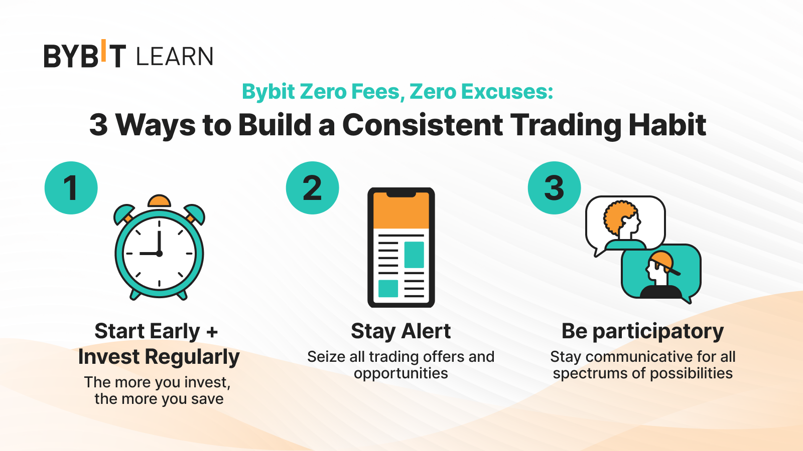 Bybit 零手續費,零藉口:建立穩定交易習慣的 3 種方式