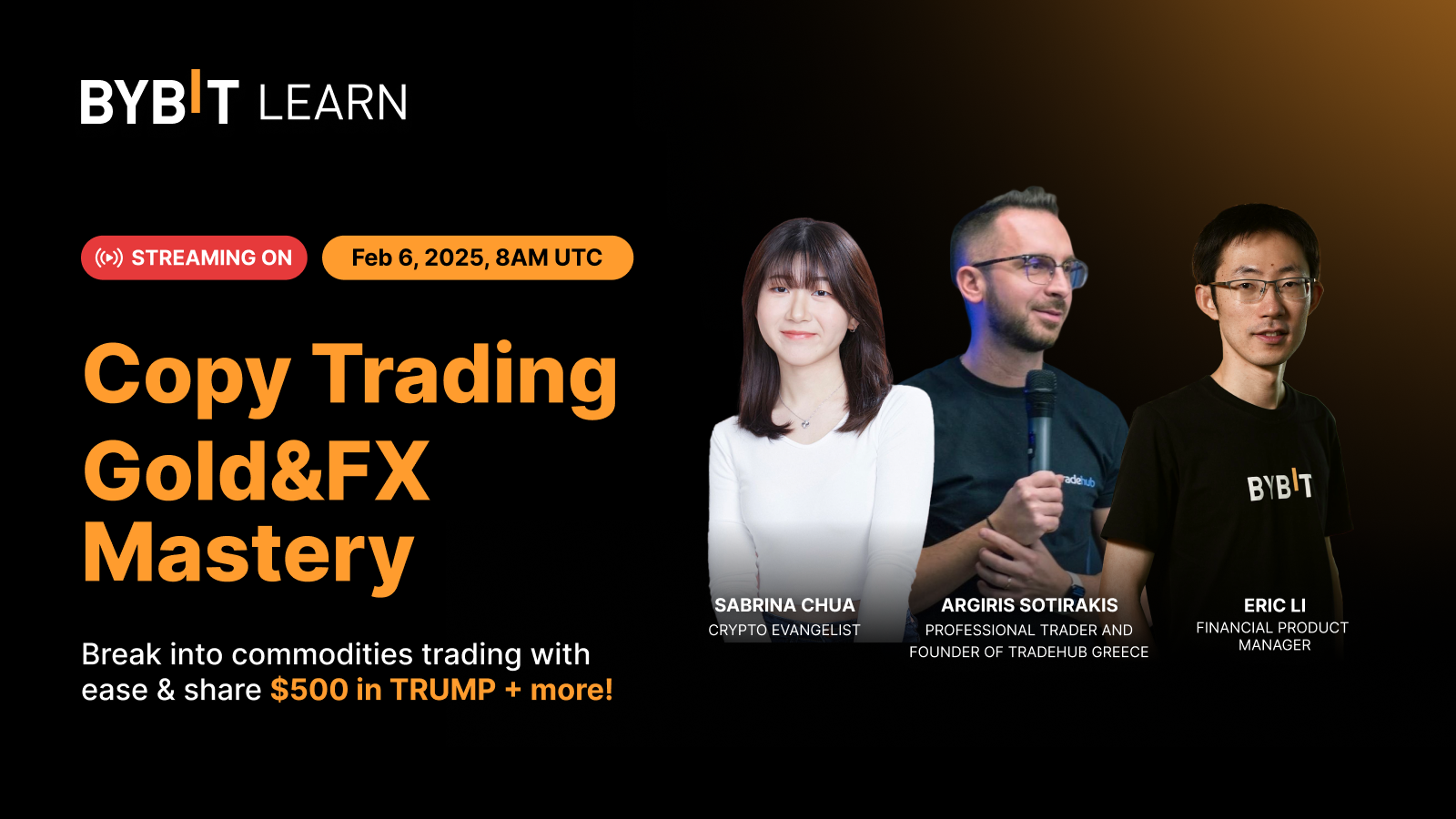 Learn Live ICYMI: Trade Gold&FX (Bybit TradFi) Like a Pro