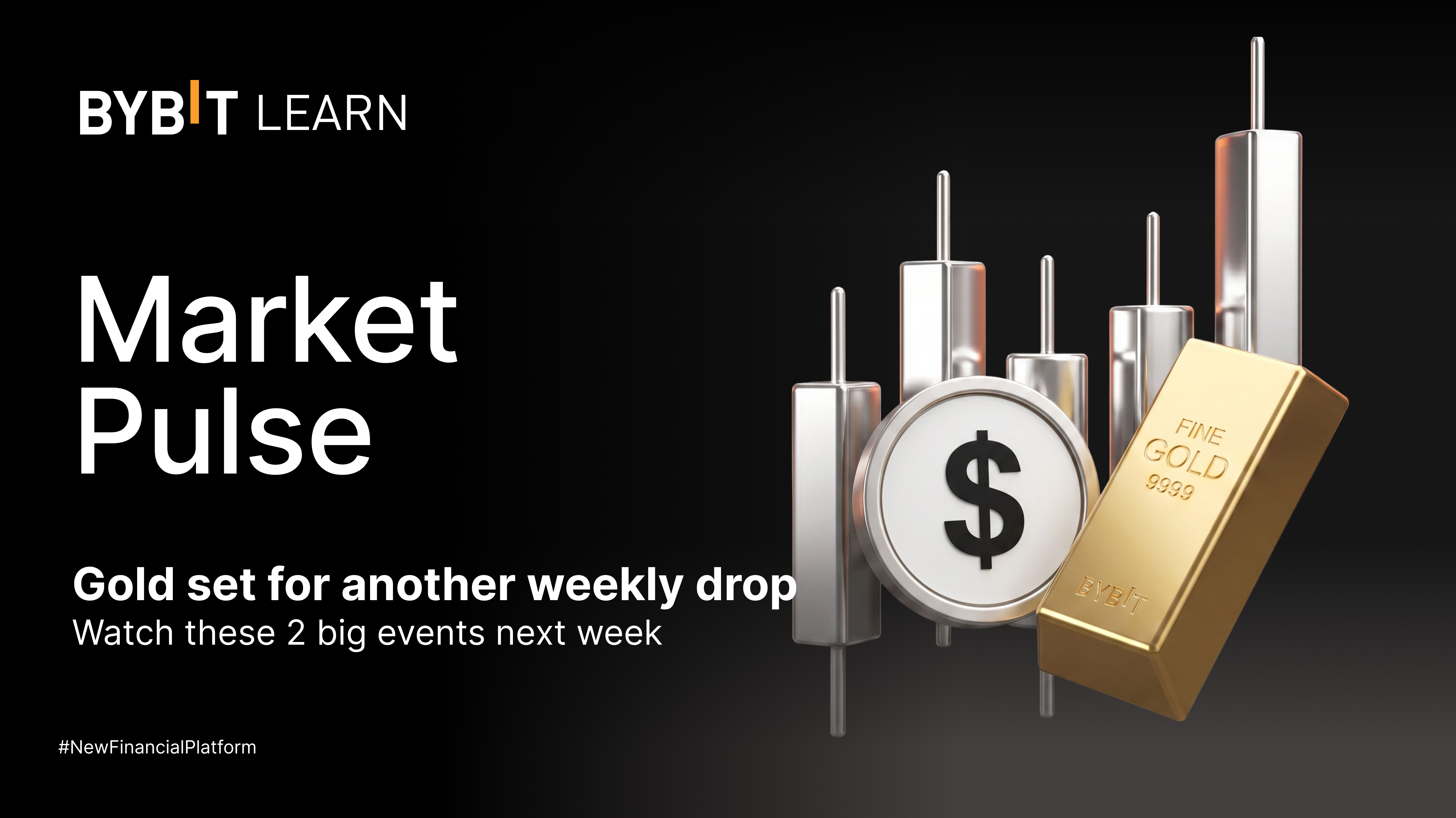 XAUUSD+ 恐面臨過去 6 週內的第 5 次週線跌幅。黃金後市如何?